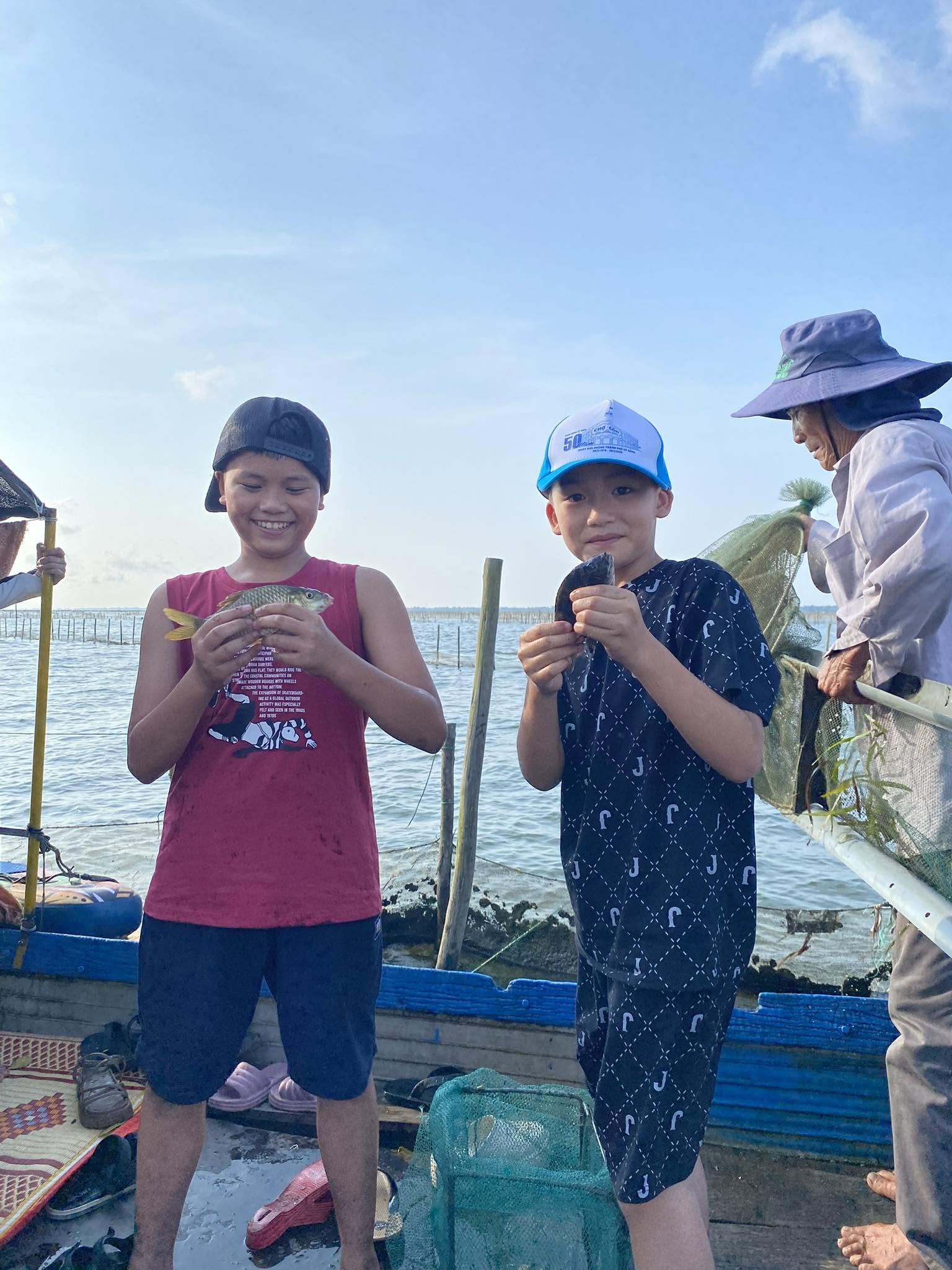 Trải nghiệm đầm phá với trẻ em